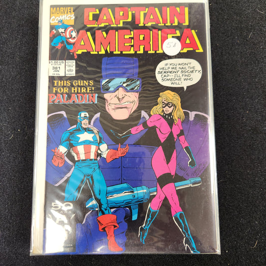 Captain America – Marvel – 1968–1996 – Volume 1 – Ongoing Series – #381