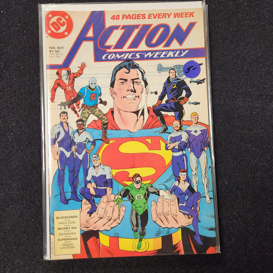 Action Comics #601 - Featuring Green Lantern (DC 1988)