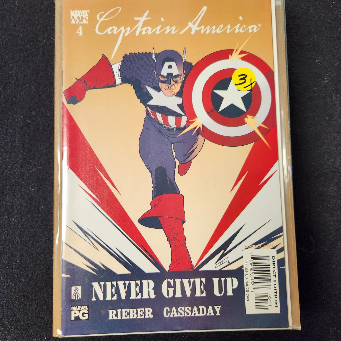 Captain America – Marvel – 2002–2004 – Volume 4 – Ongoing Series – #4