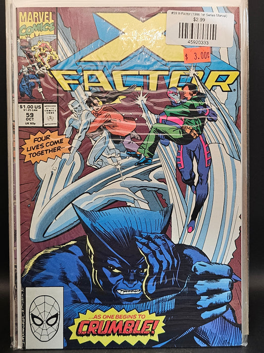 #59 X-Factor (1986 1st Series Marvel)