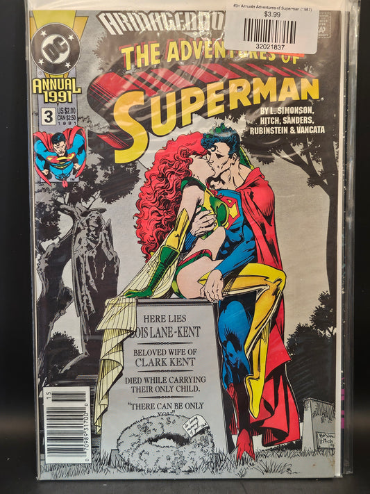 #3n Annuals Adventures of Superman (1987)