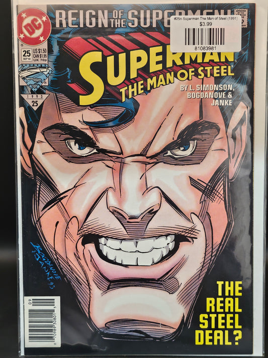 #25n Superman The Man of Steel (1991)