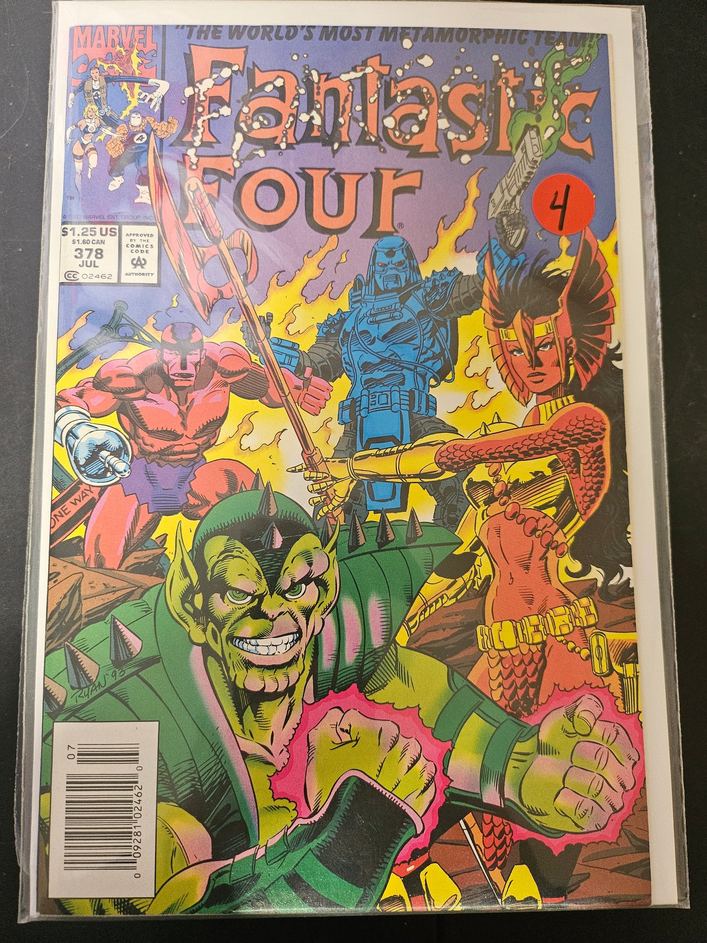 102.133 Fantastic Four – #378