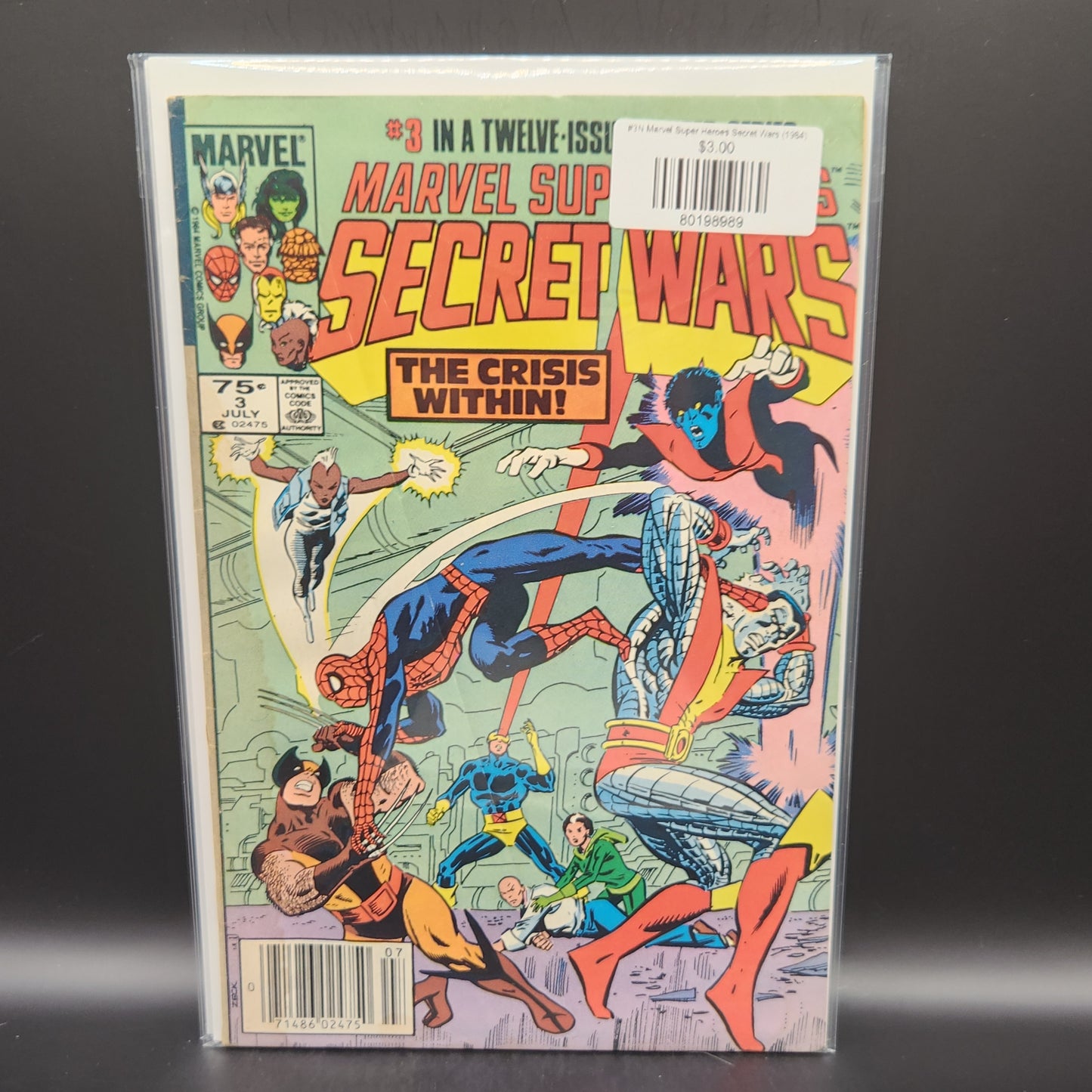 #3N Marvel Super Heroes Secret Wars (1984)