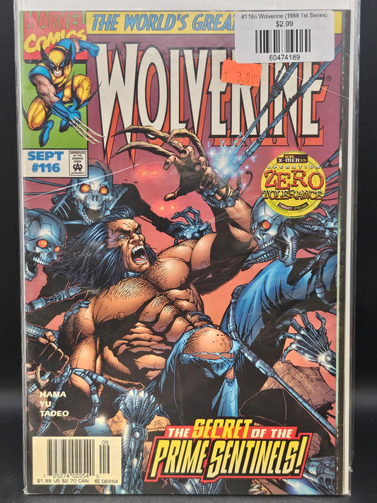 #116n Wolverine (1988 1st Series)