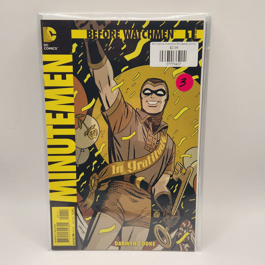 #1A Before Watchmen Minutemen (2012)