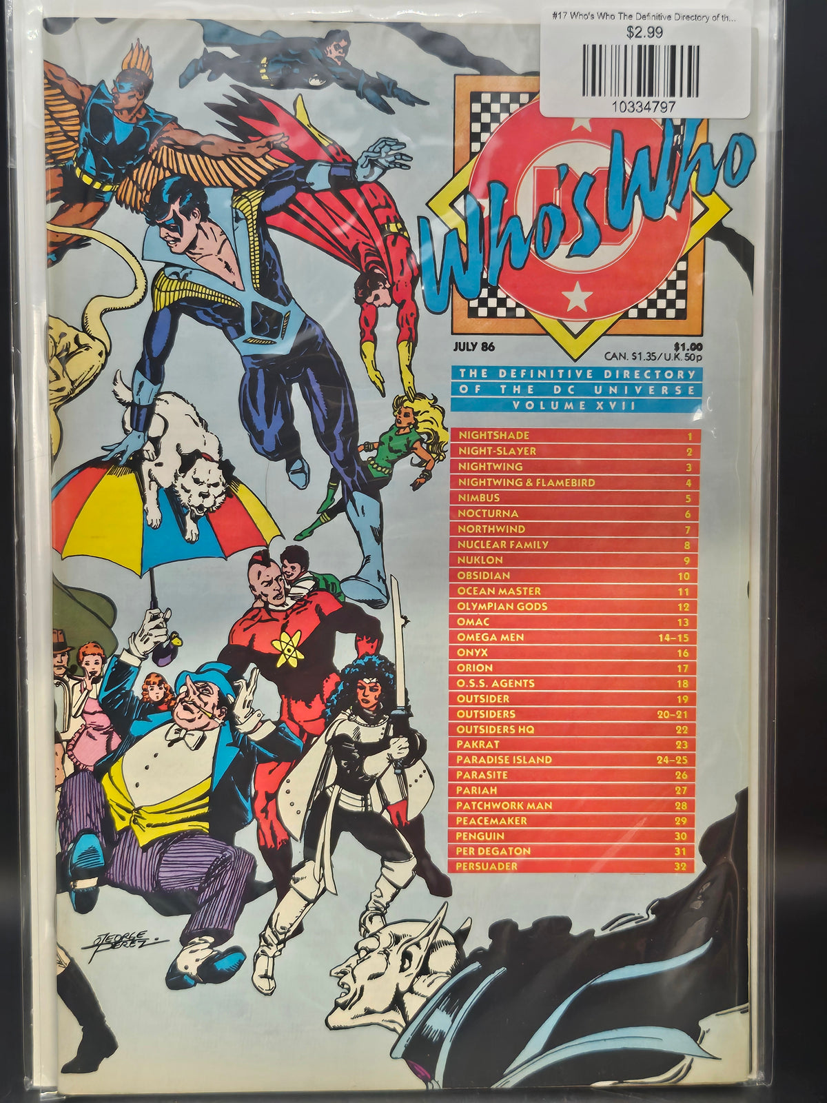 #17 Who's Who The Definitive Directory of the DC Universe (1985)