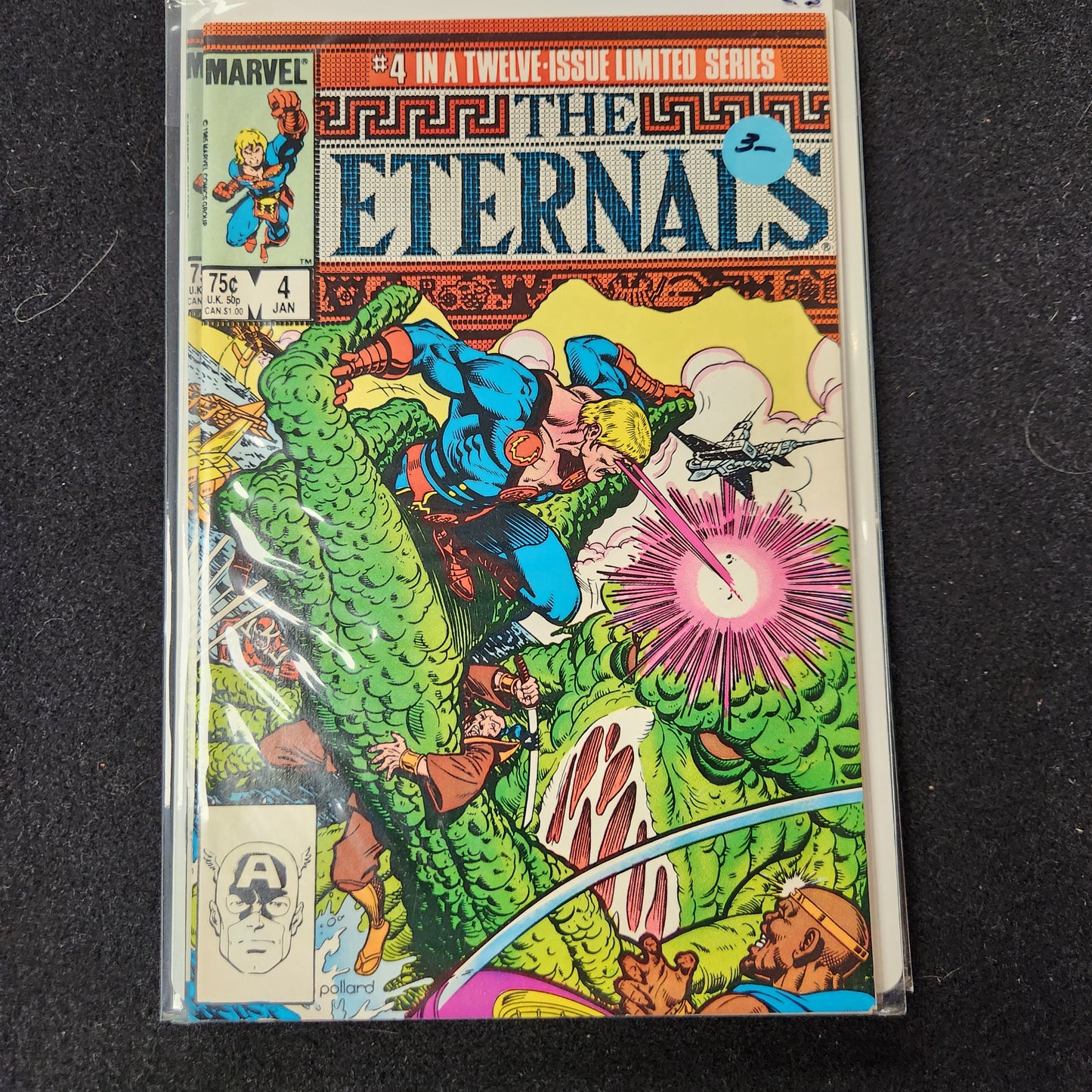 105.101 – #4 - Eternals - 1985-86 Maxi Series