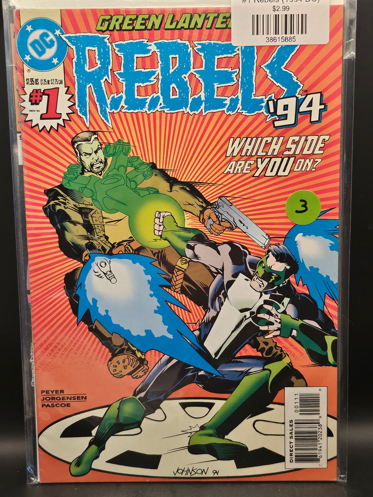 #1 Rebels (1994 DC)