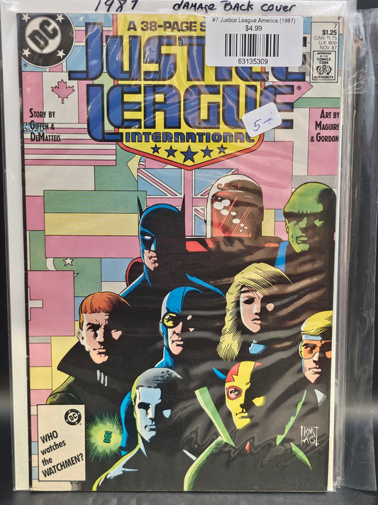 #7 Justice League America (1987)
