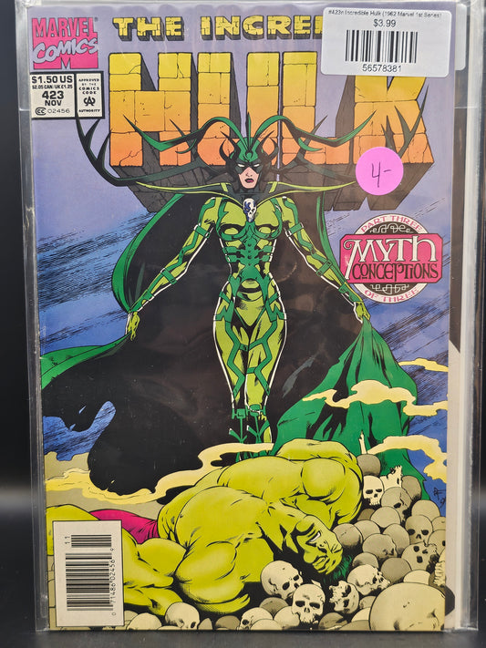 #423n Incredible Hulk (1962 Marvel 1st Series)