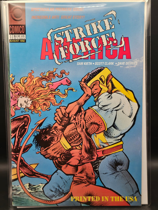 #1 Strike Force America (1992 1st 1-Shot)