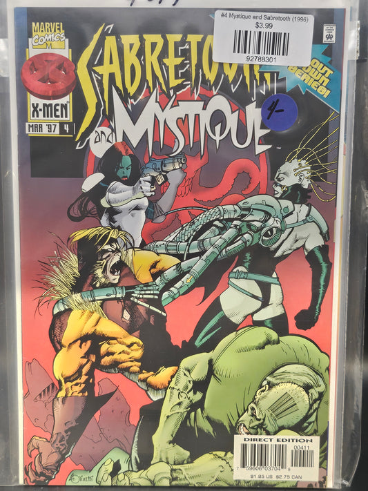 #4 Mystique and Sabretooth (1996)
