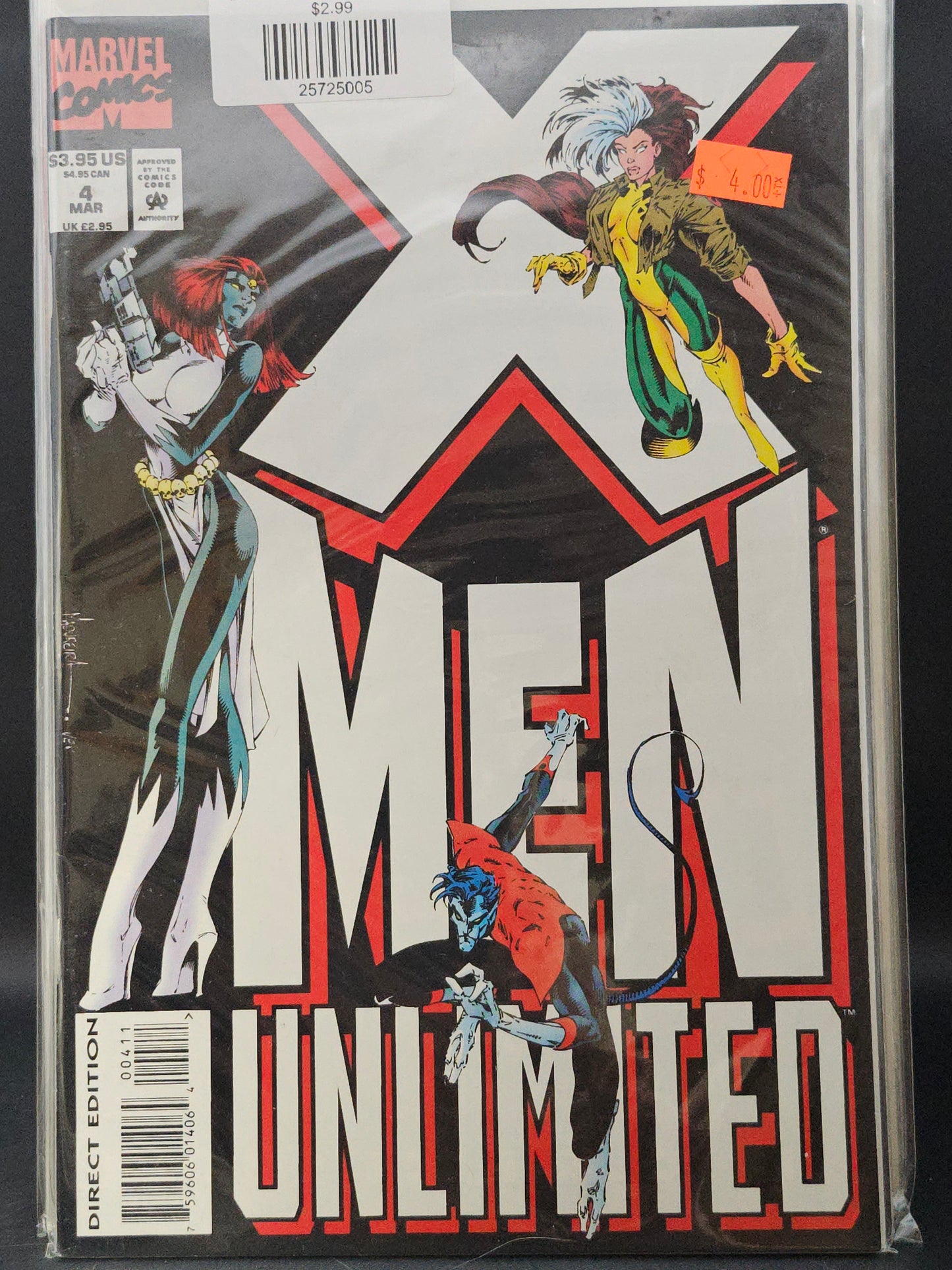 #4d X-Men Unlimited (1993 1st Series)