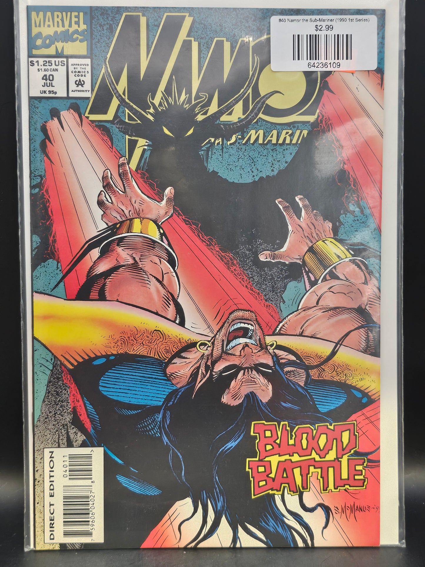 #40 Namor the Sub-Mariner (1990 1st Series)