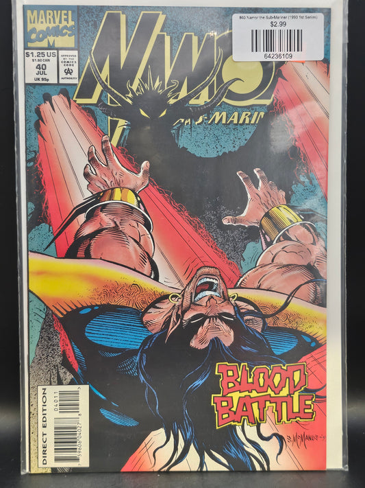 #40 Namor the Sub-Mariner (1990 1st Series)