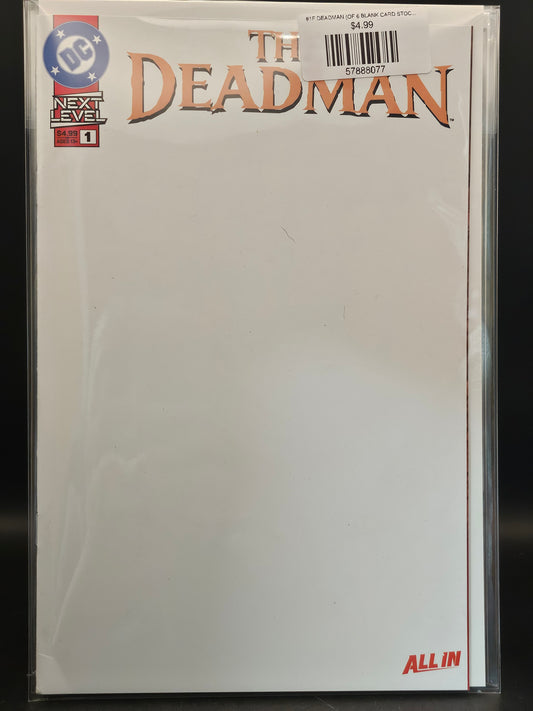 #1F DEADMAN (OF 6 BLANK CARD STOCK VAR)