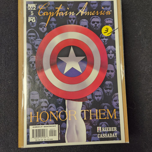 Captain America – Marvel – 2002–2004 – Volume 4 – Ongoing Series – #5