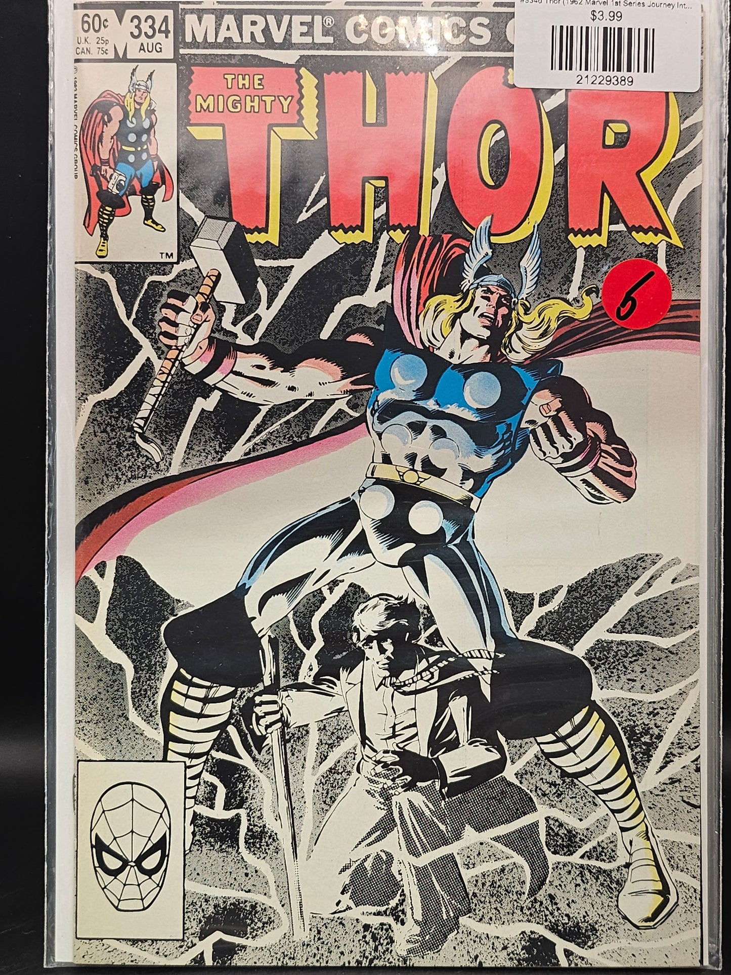 #334d Thor (1962 Marvel 1st Series Journey Into Mystery)