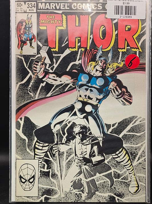 #334d Thor (1962 Marvel 1st Series Journey Into Mystery)