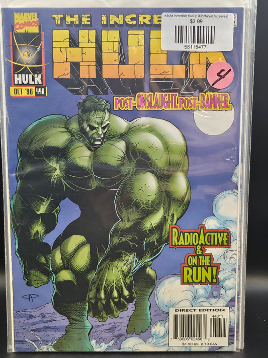 #446d Incredible Hulk (1962 Marvel 1st Series)
