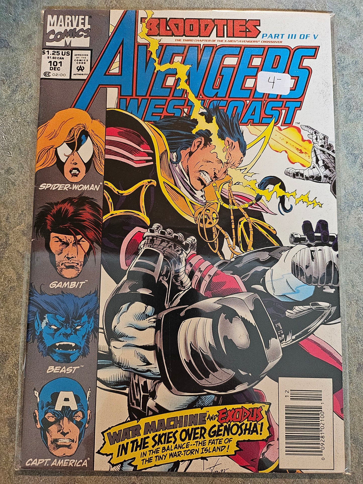 Avengers West Coast – Marvel Comics – (1989–1994) – Volume 1 – #101