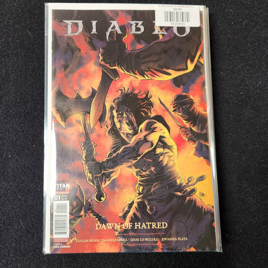#1 DIABLO DAWN OF HATRED ((of 4) Cvr a Adam Gorham Var (mr))