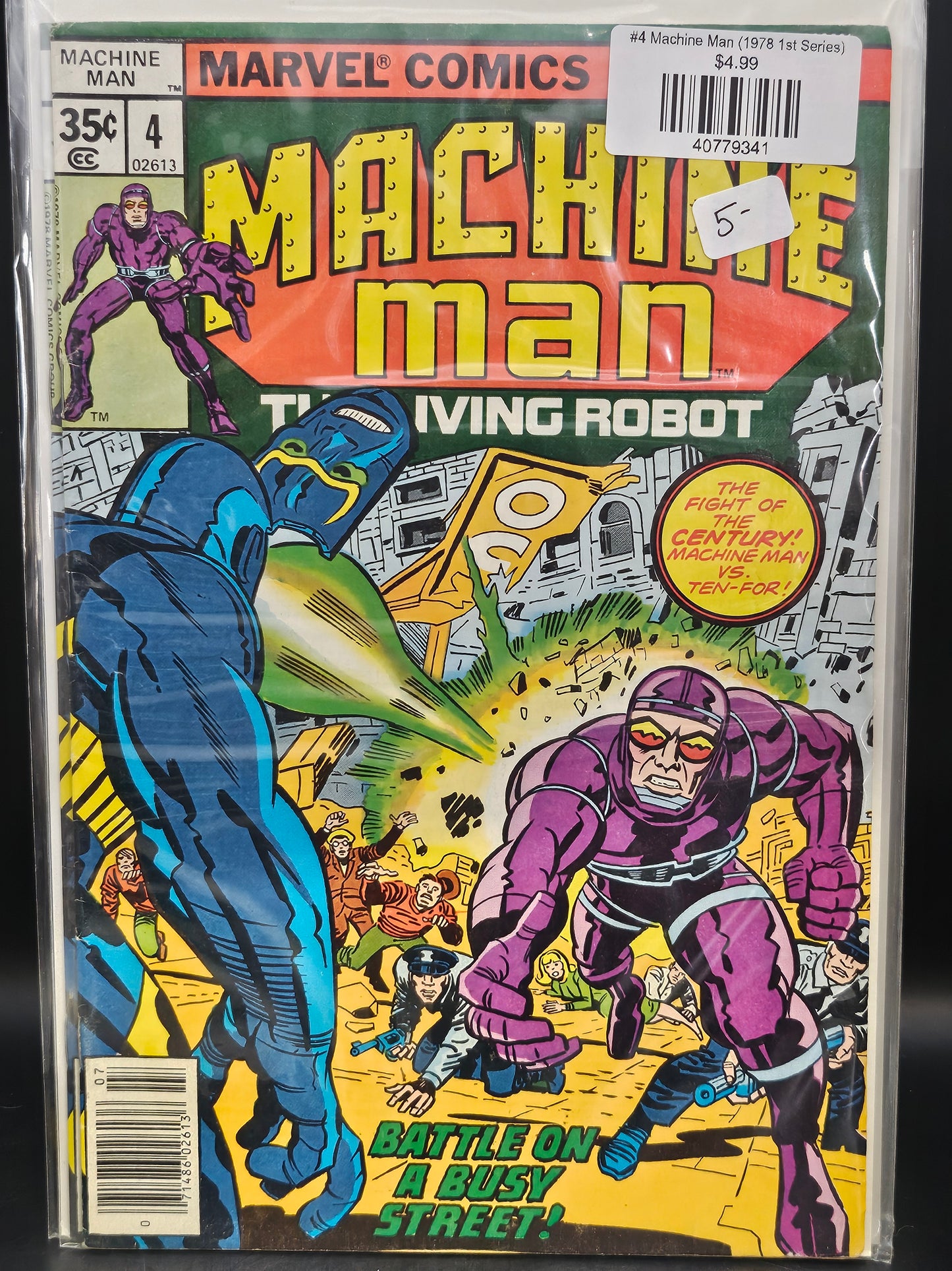 #4 Machine Man (1978 1st Series)
