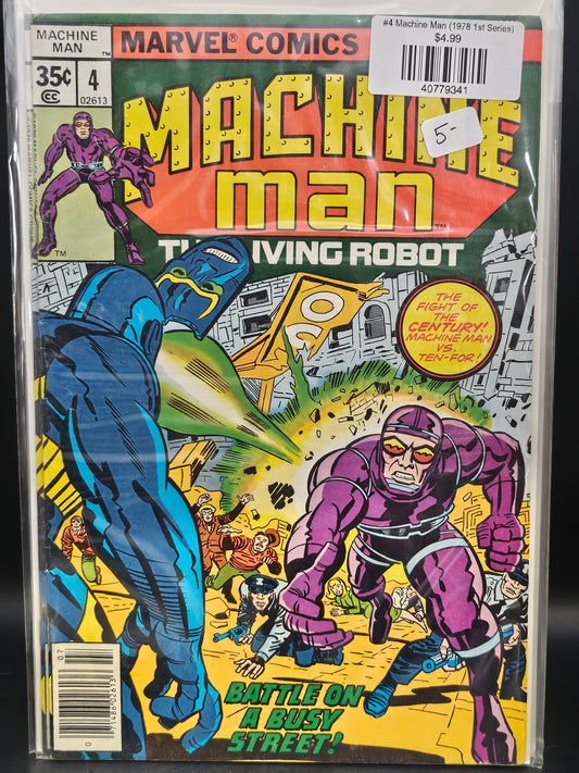 #4 Machine Man (1978 1st Series)