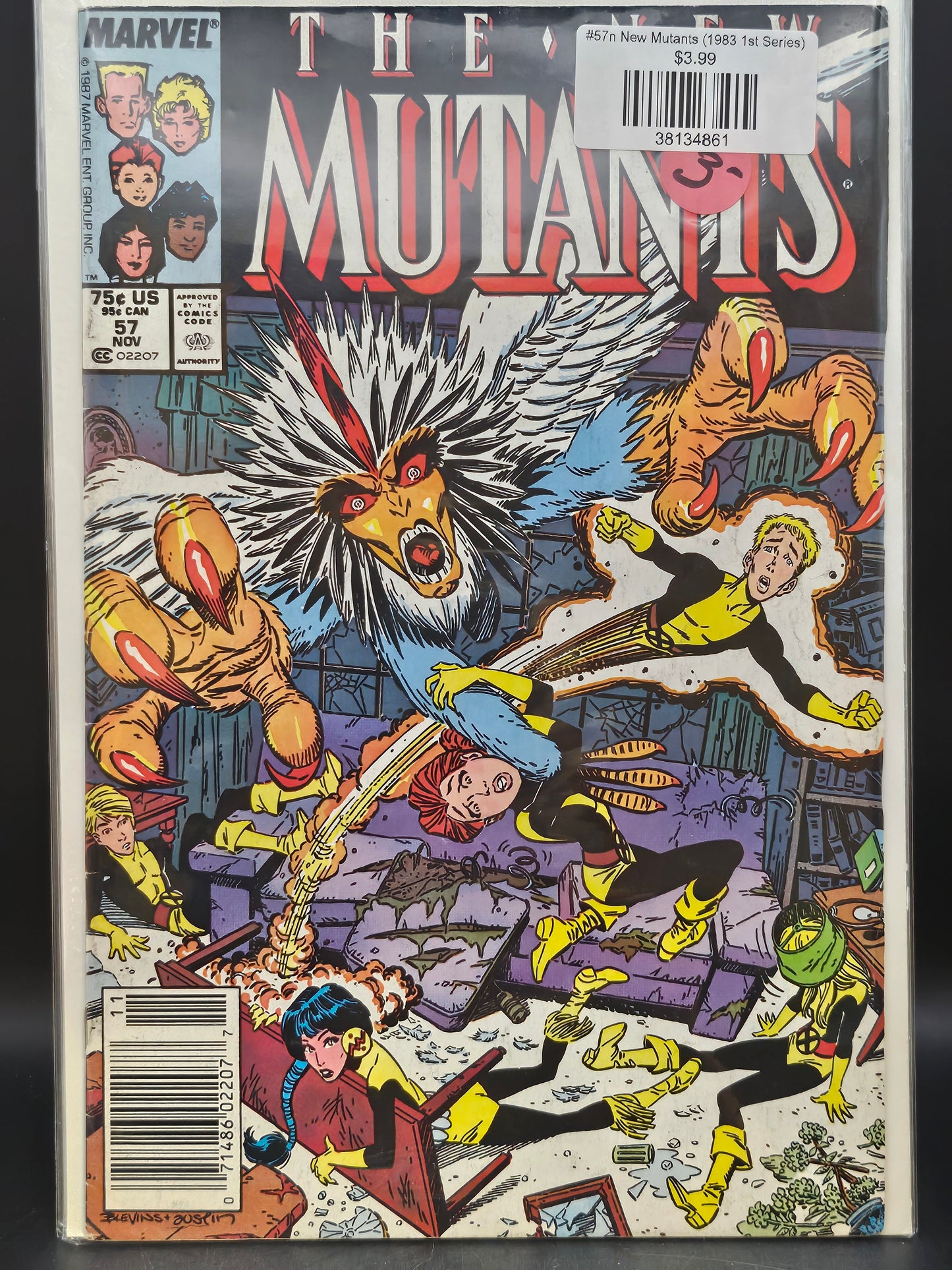 #57n New Mutants (1983 1st Series)