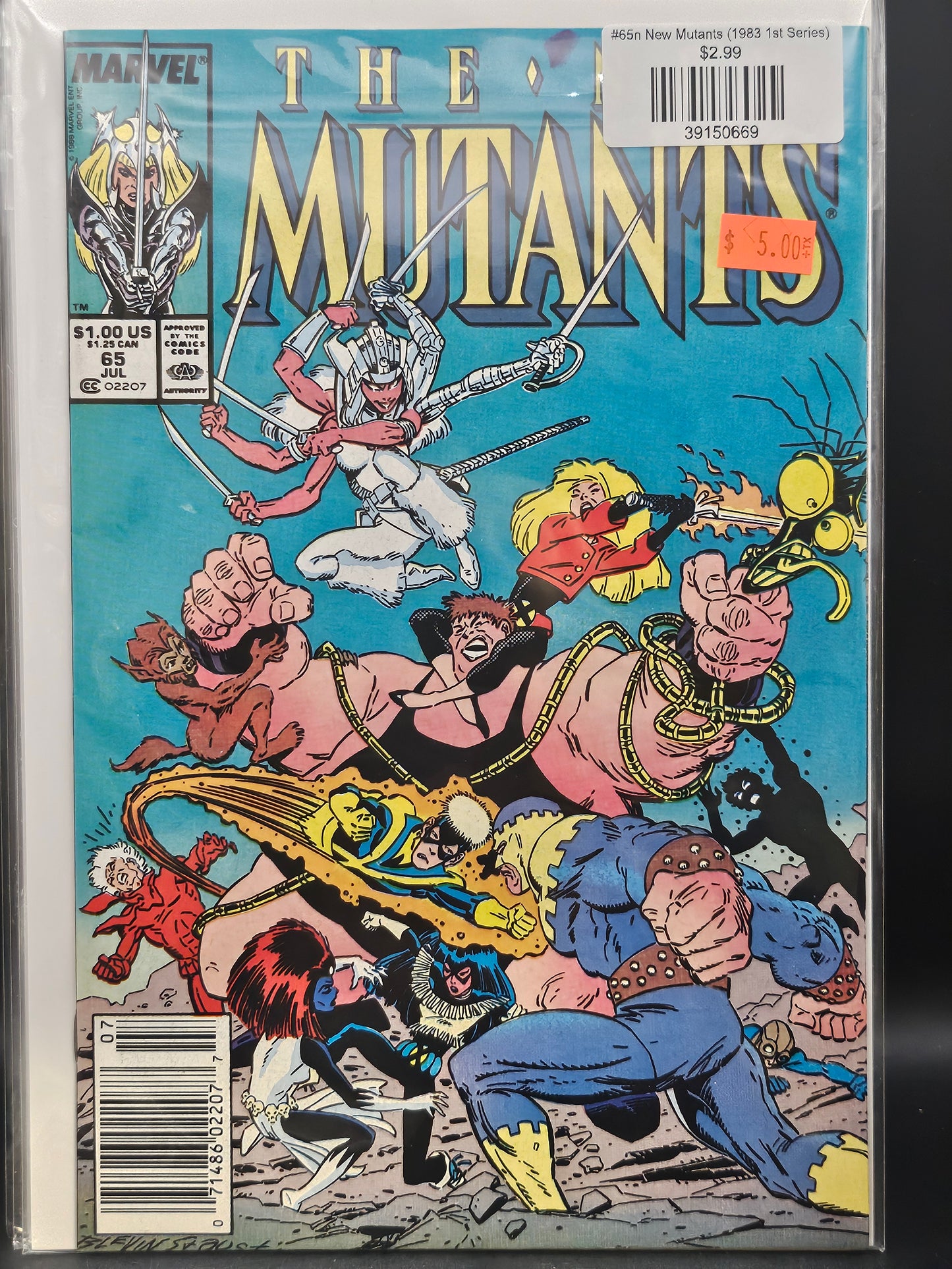 #65n New Mutants (1983 1st Series)