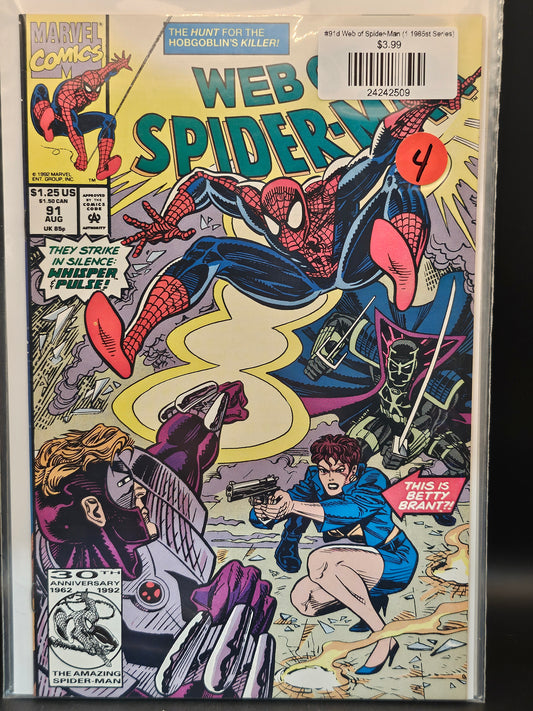 #91d Web of Spider-Man (1985 1st Series)
