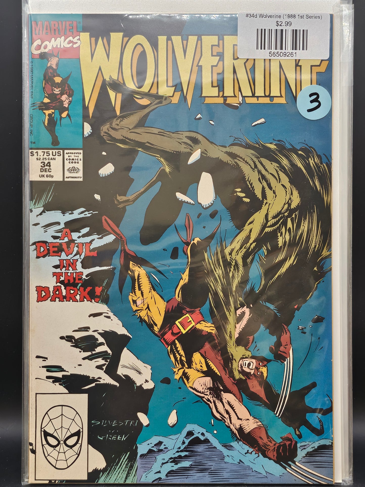 #34d Wolverine (1988 1st Series)