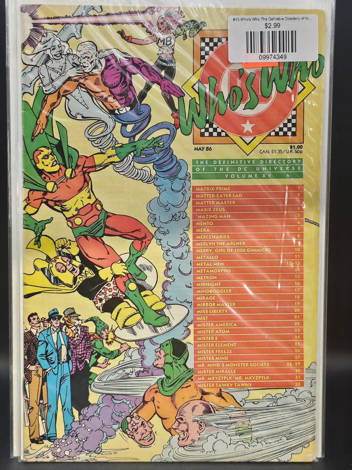 #15 Who's Who The Definitive Directory of the DC Universe (1985)