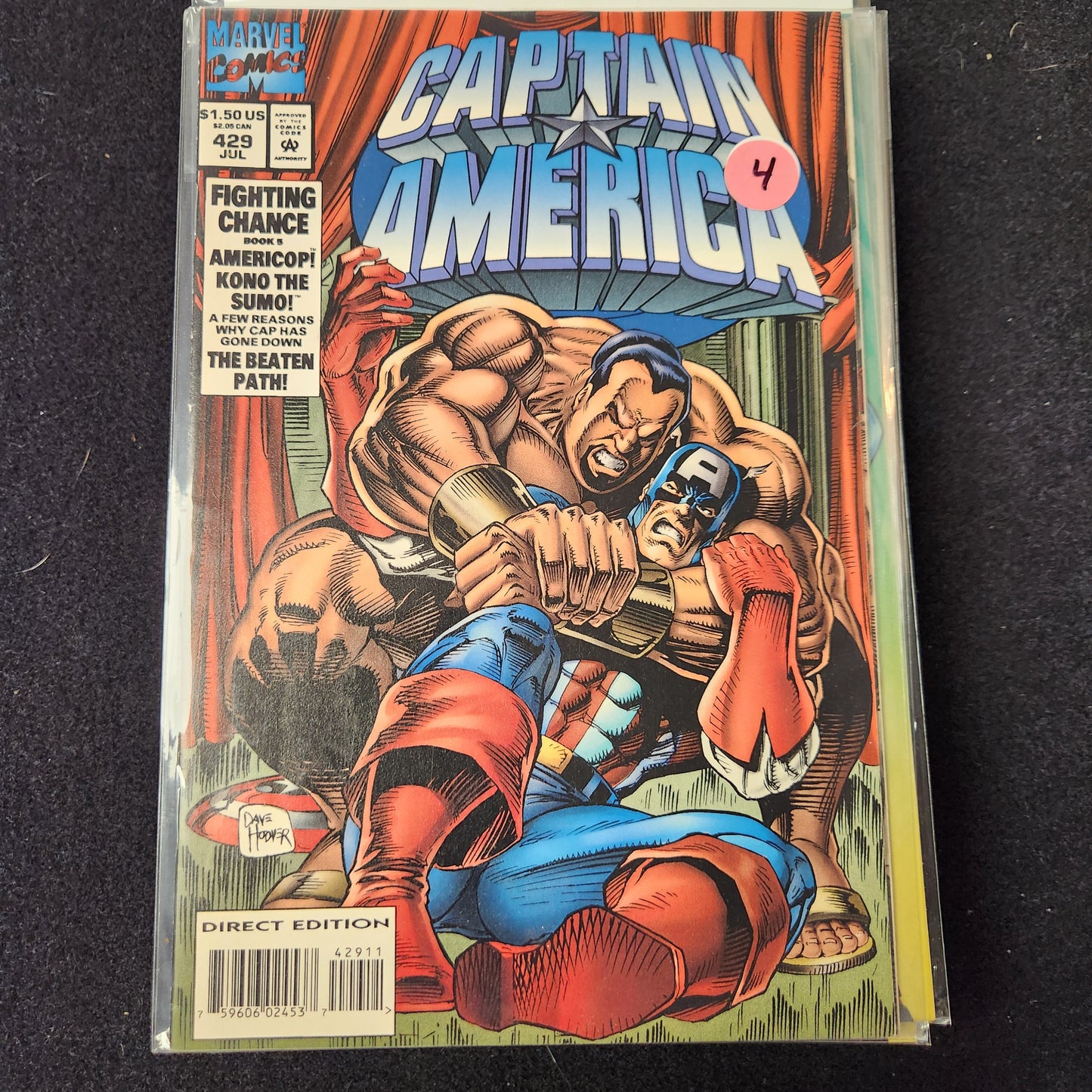 Captain America – Marvel – 1968–1996 – Volume 1 – Ongoing Series – #429