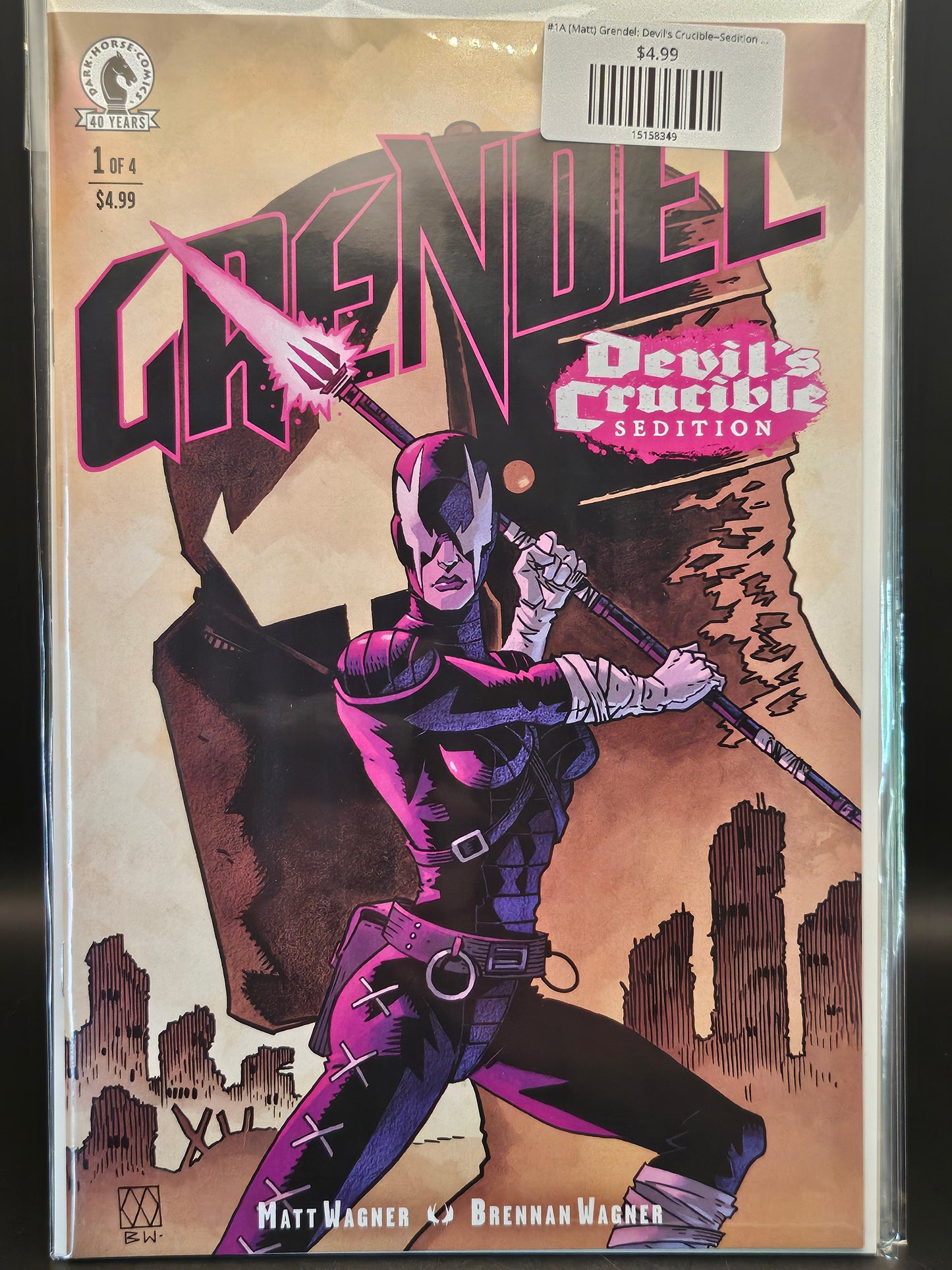 #1A (Matt) Grendel: Devil's Crucible--Sedition (Matt Wagner)