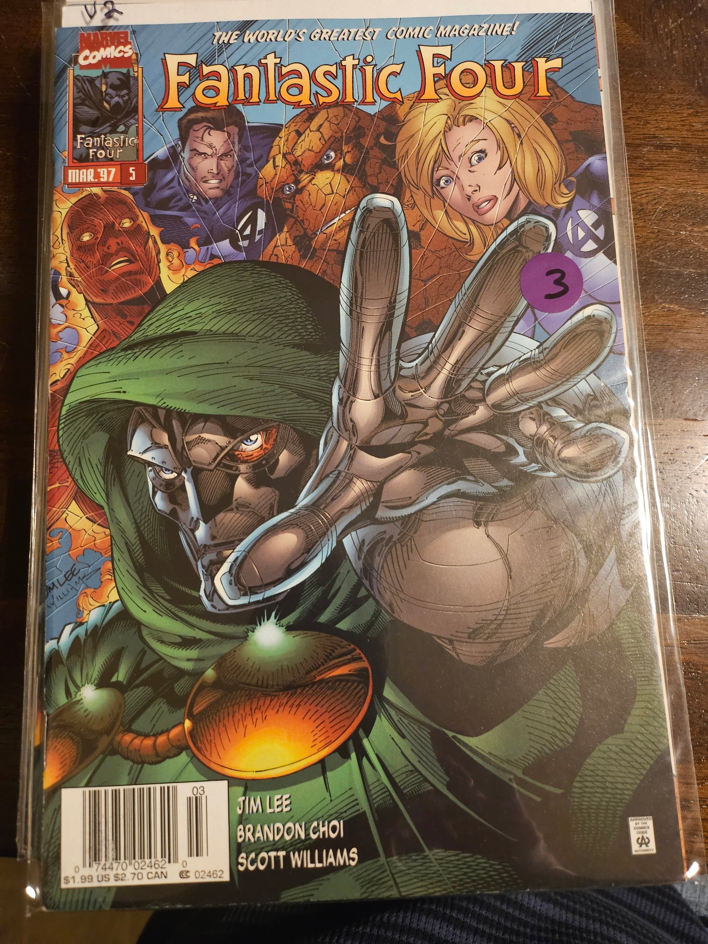 101.4 Fantastic Four – #5 – v2 (1996–1997)