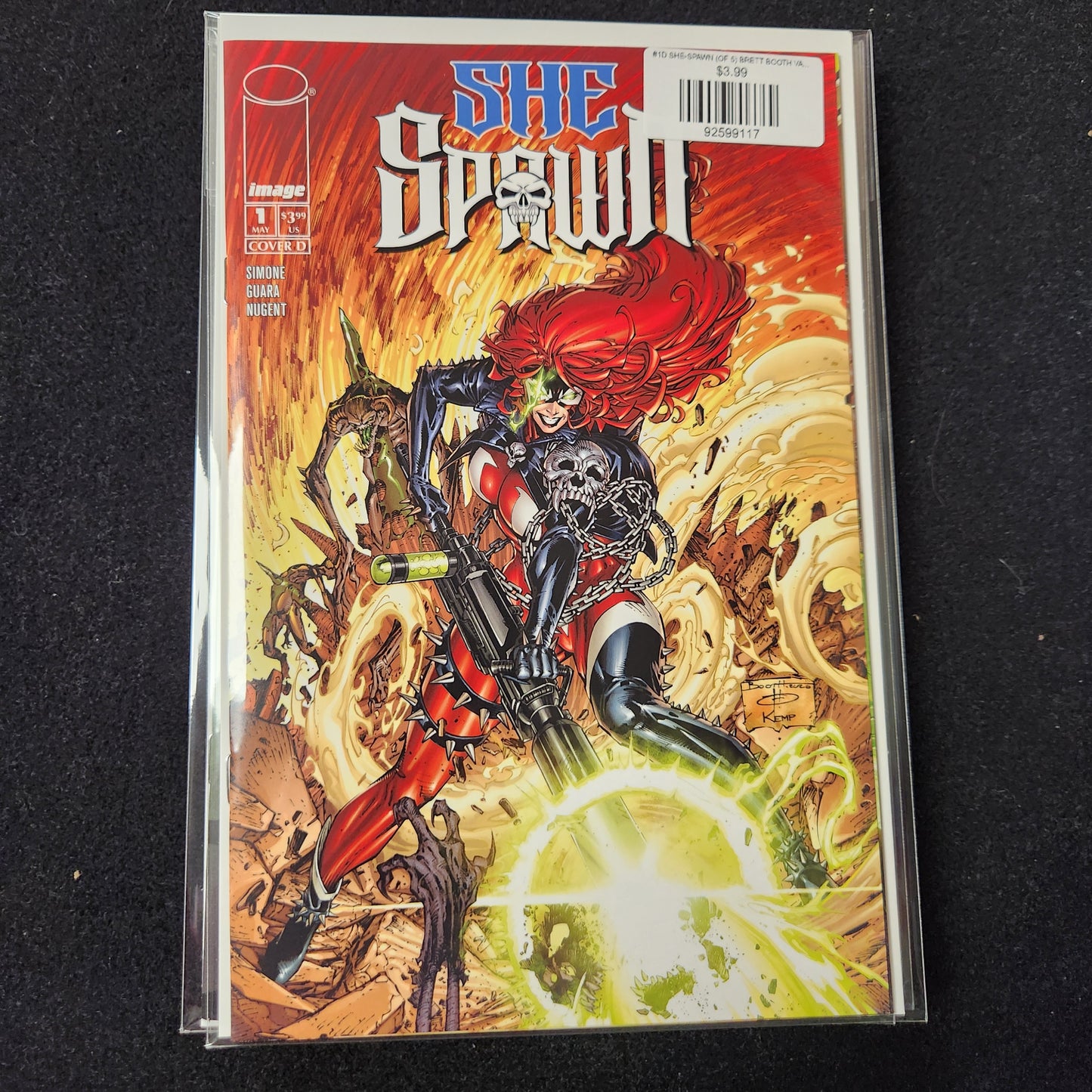 #1D SHE-SPAWN (OF 5) BRETT BOOTH VAR (OF 5)