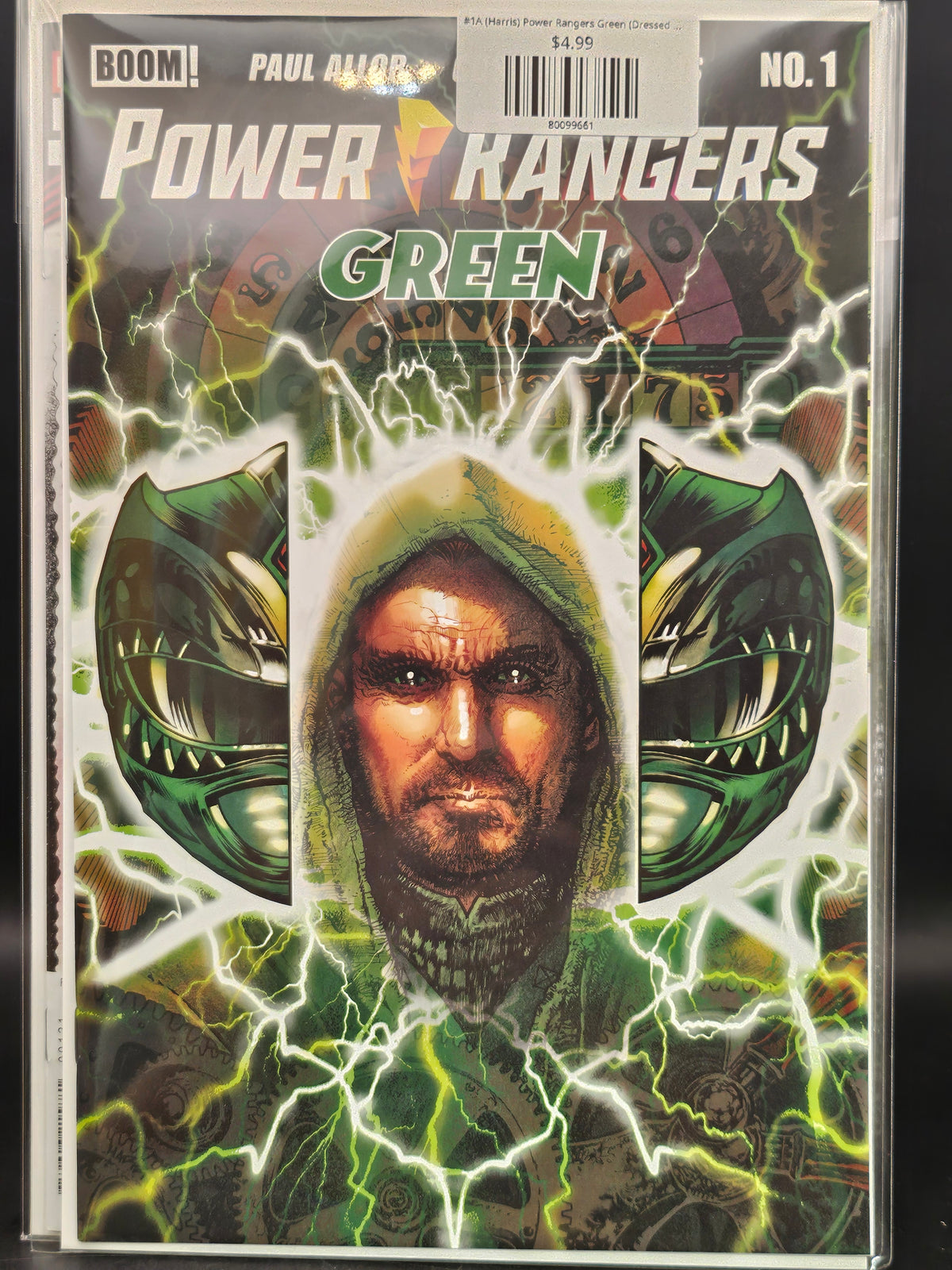 #1A (Harris) Power Rangers Green (Dressed Harris)