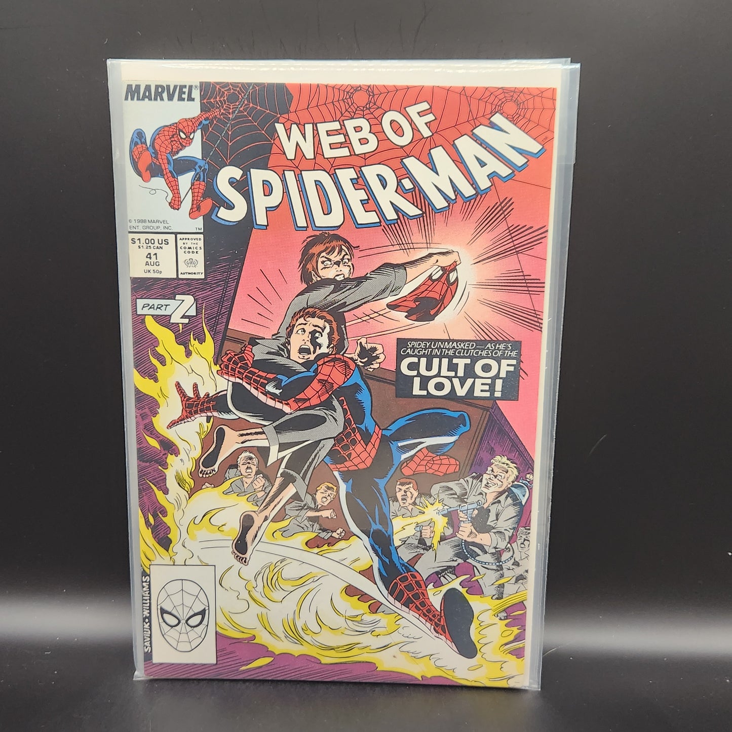 #41D Web of Spider-Man (1985 1st Series)