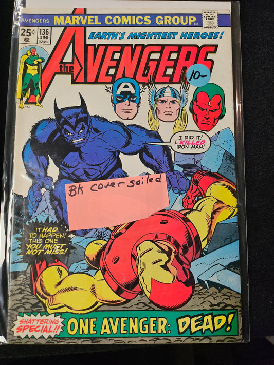 Avengers – Marvel Comics – (1963–1999) – Volume 1 – #136