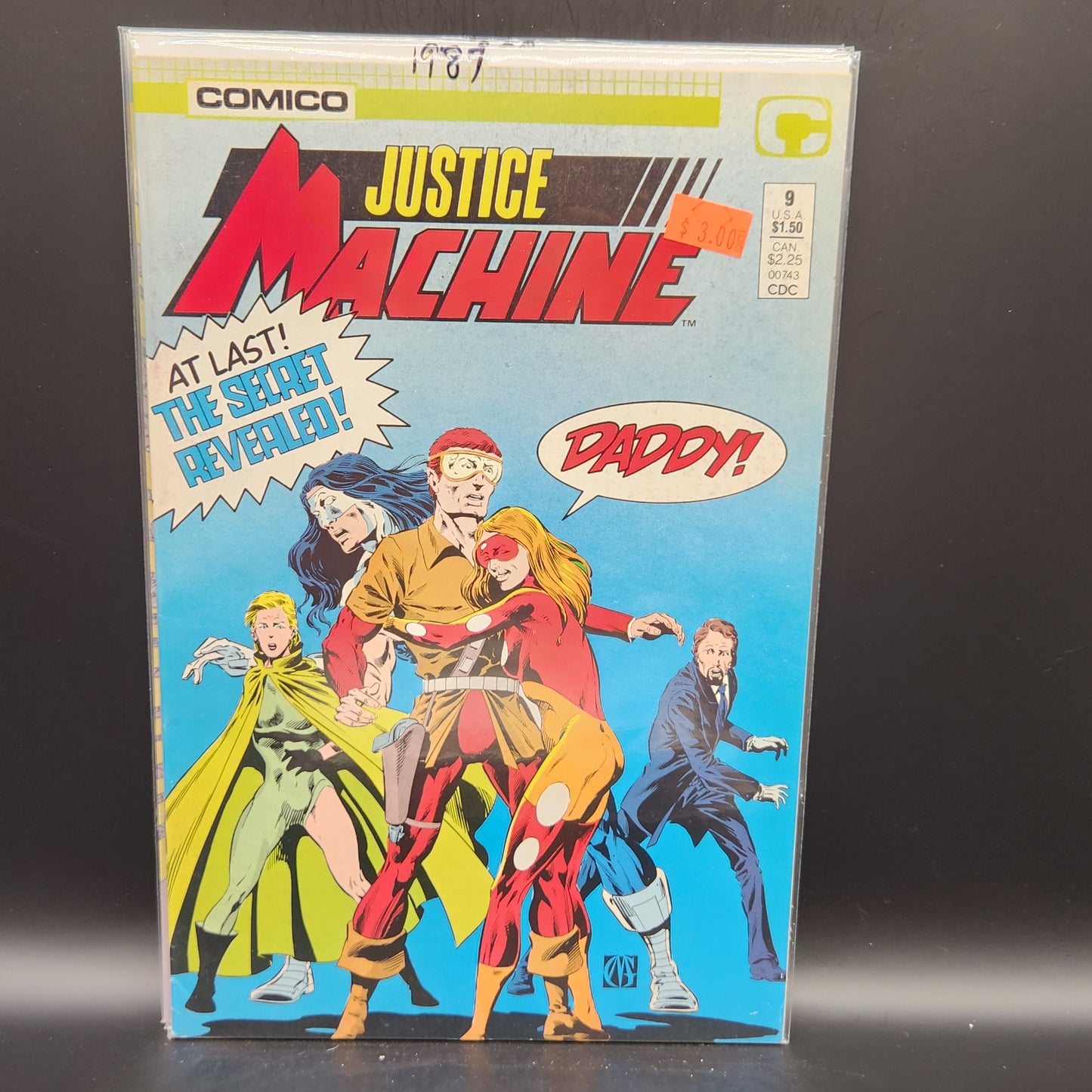 #9 Justice Machine (1987 Comico/Innovation)