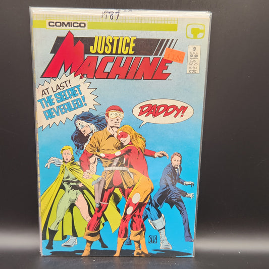 #9 Justice Machine (1987 Comico/Innovation)