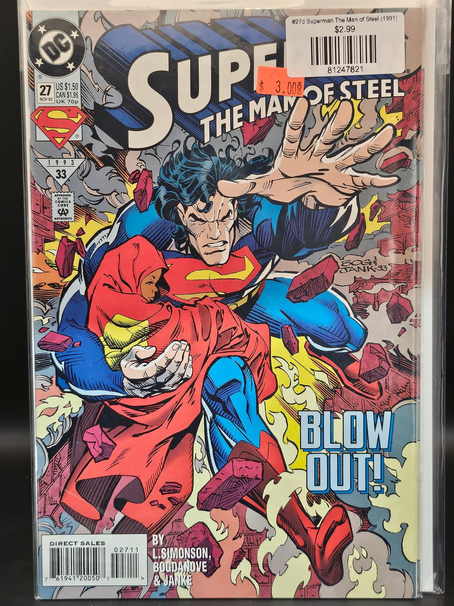 #27d Superman The Man of Steel (1991)
