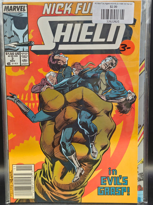 #3 Nick Fury Agent of SHIELD (1989 3rd Series)