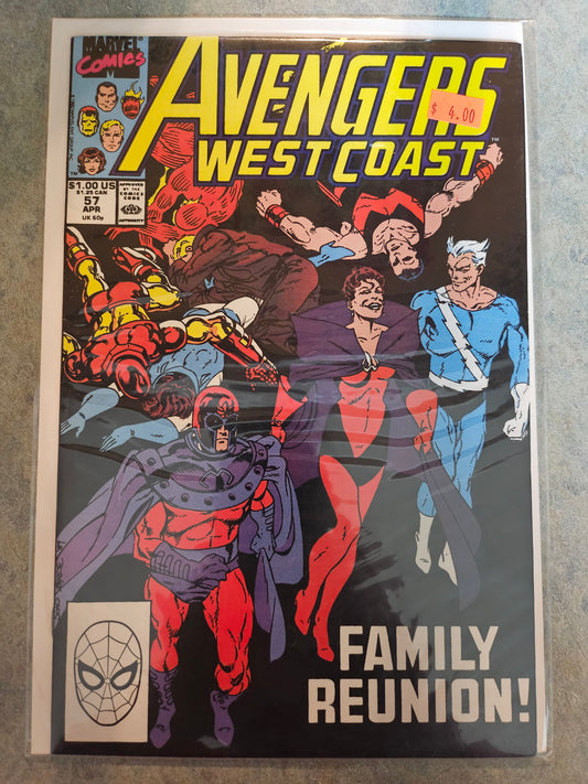 Avengers West Coast – Marvel Comics – (1989–1994) – Volume 1 – #57