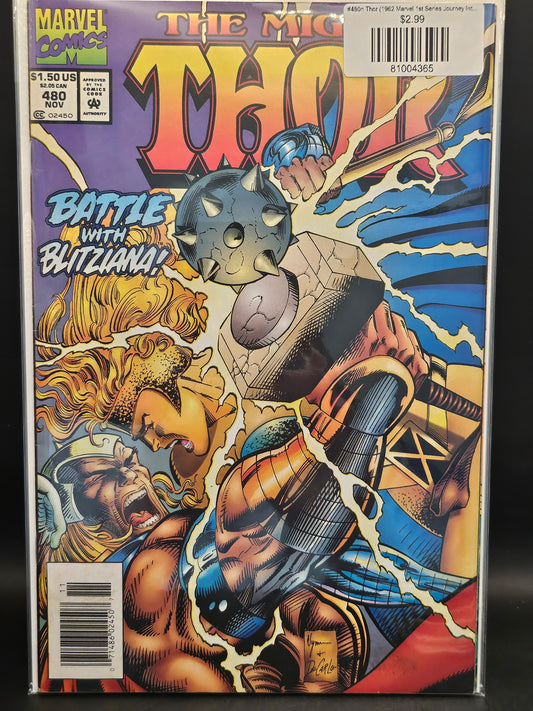 #480n Thor (1962 Marvel 1st Series Journey Into Mystery)