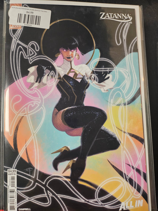 #5B (David) ZATANNA (2026) (DAVID TALASKI CARD STOCK VAR)