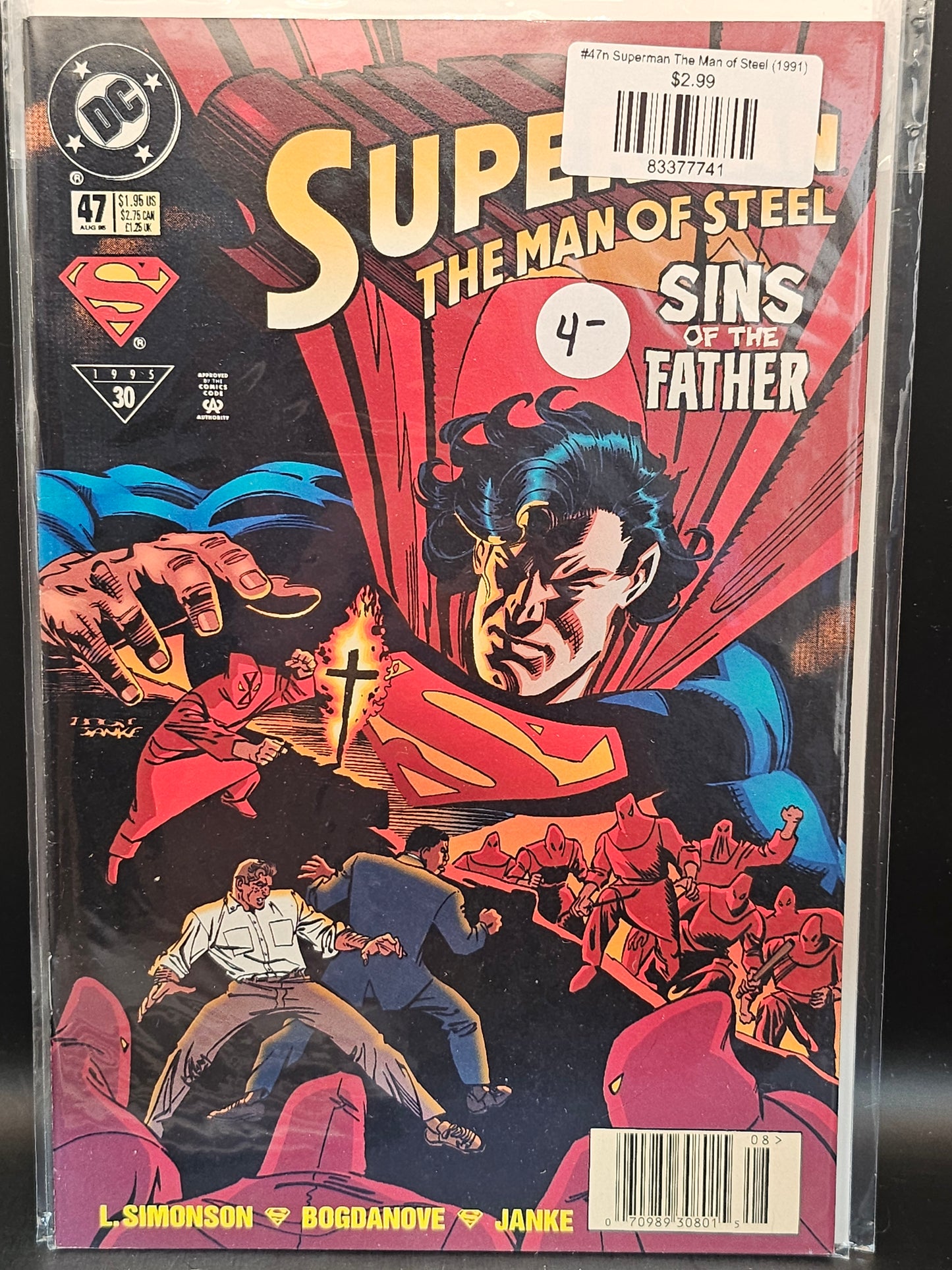 #47n Superman The Man of Steel (1991)
