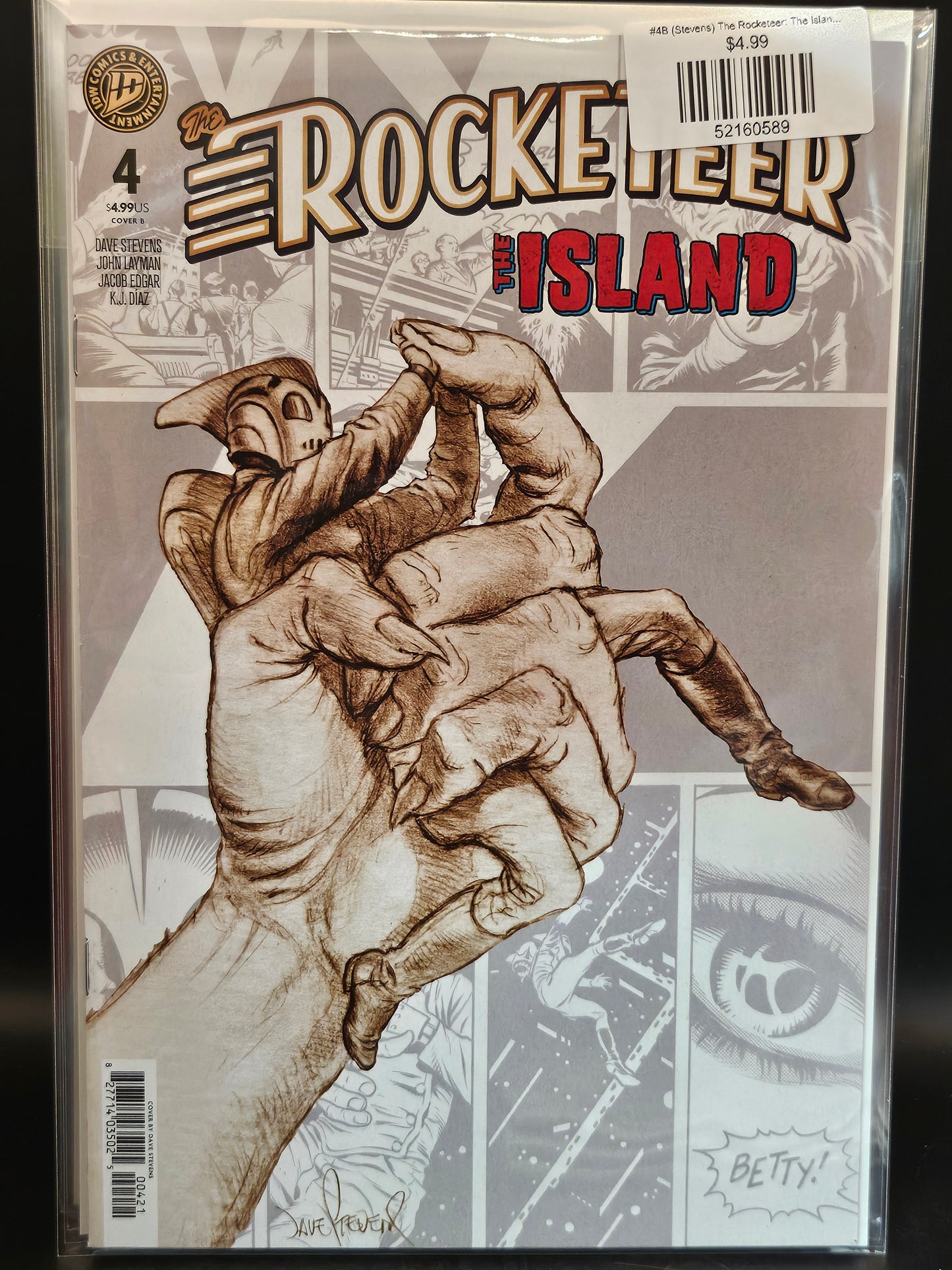 #4B (Stevens) The Rocketeer: The Island (Stevens)